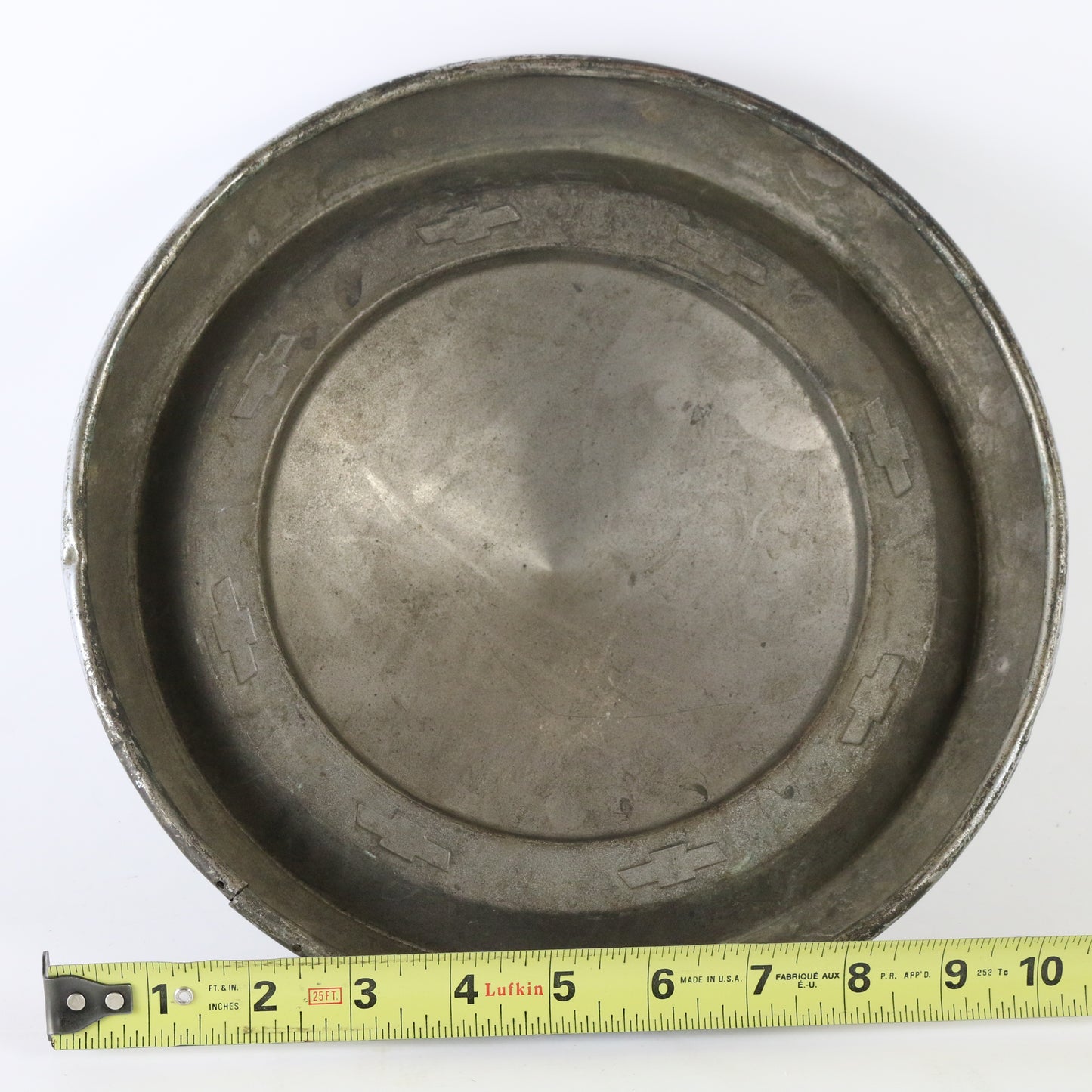 Lot Of 2 1955-56 Chevrolet Chevy Metal Dog Dish Hubcap 10.75"