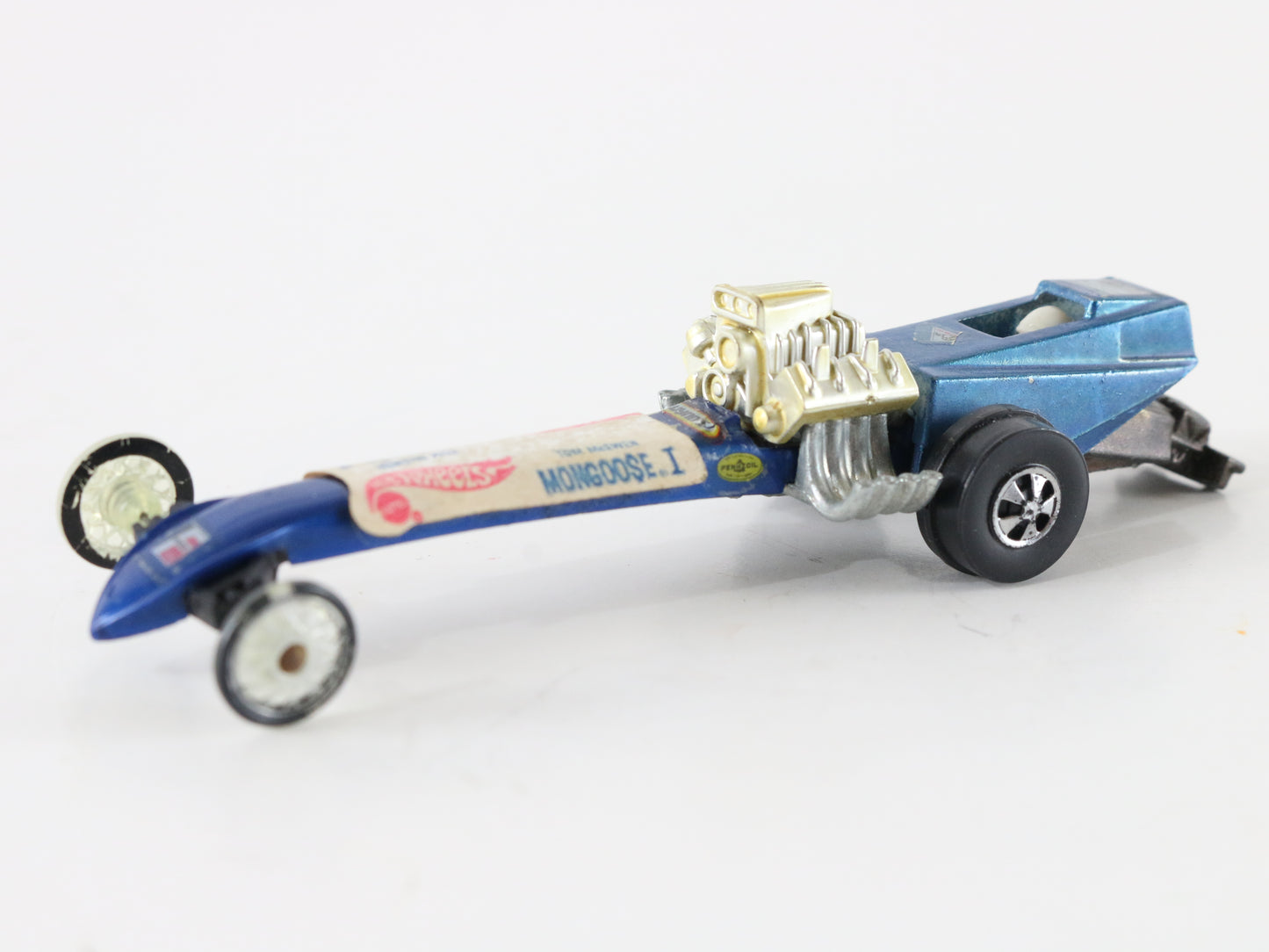 Vintage Hot Wheels Tom McEwen Mongoose with Decals 1:64