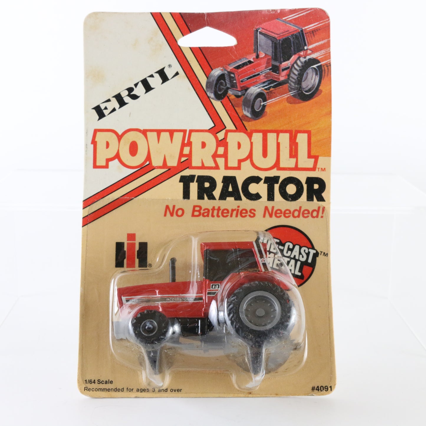 ERTL 1:64 Pow-R-Pull International Harvester 5088 Diecast Metal Tractor 4091