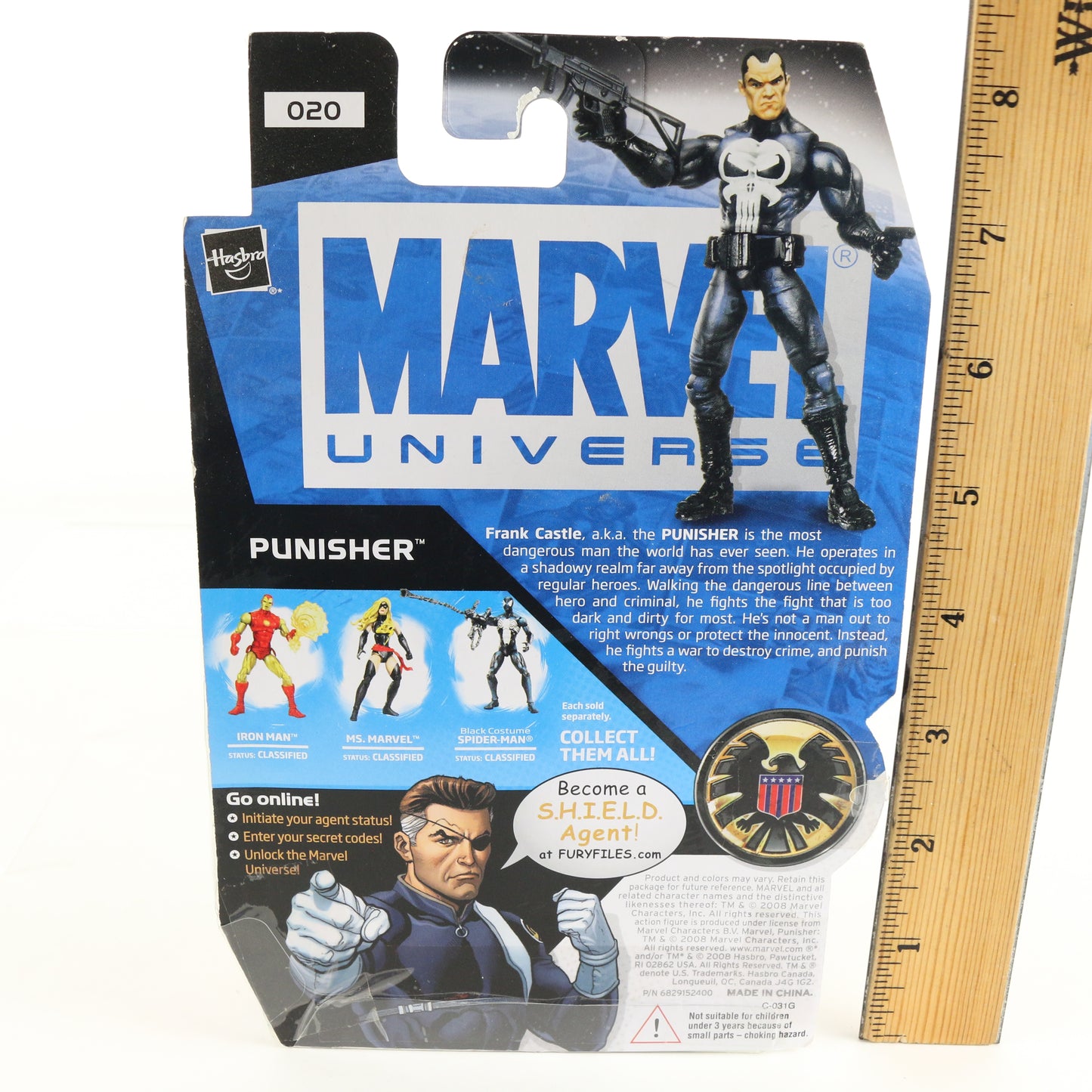 Marvel Universe 020 Punisher Hasbro 3.75" Action Figure