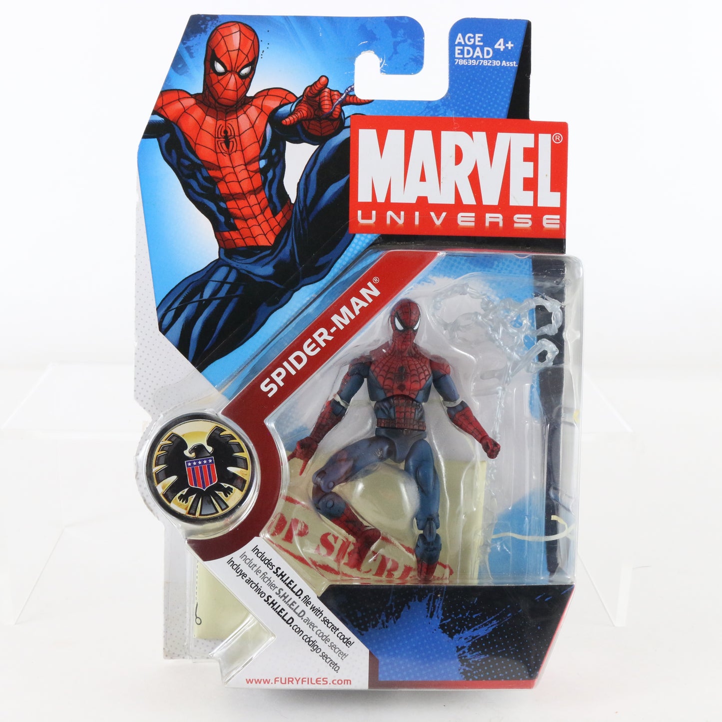 Marvel Universe 002 Spider-Man 3.75" Action Figure Hasbro