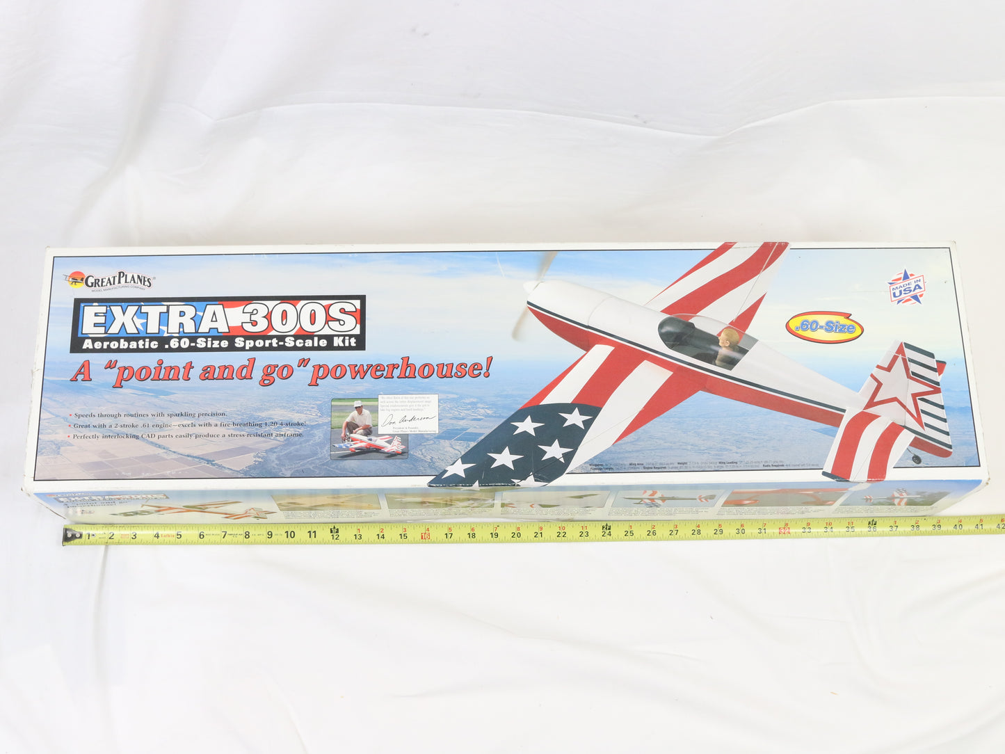 Great Planes Extra 300s Powerhouse .60 Size 64" Wingspan Wood
