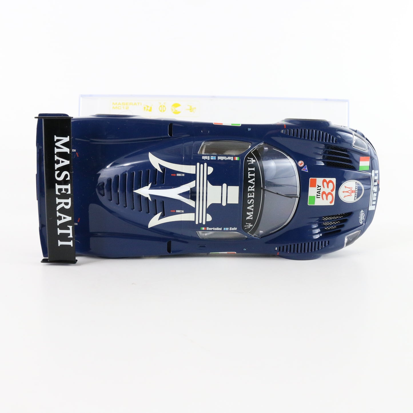 Maserati Mc12 #33 Blue & White Firelli Hornby Scalextric 1:32 Slot Car C2630a
