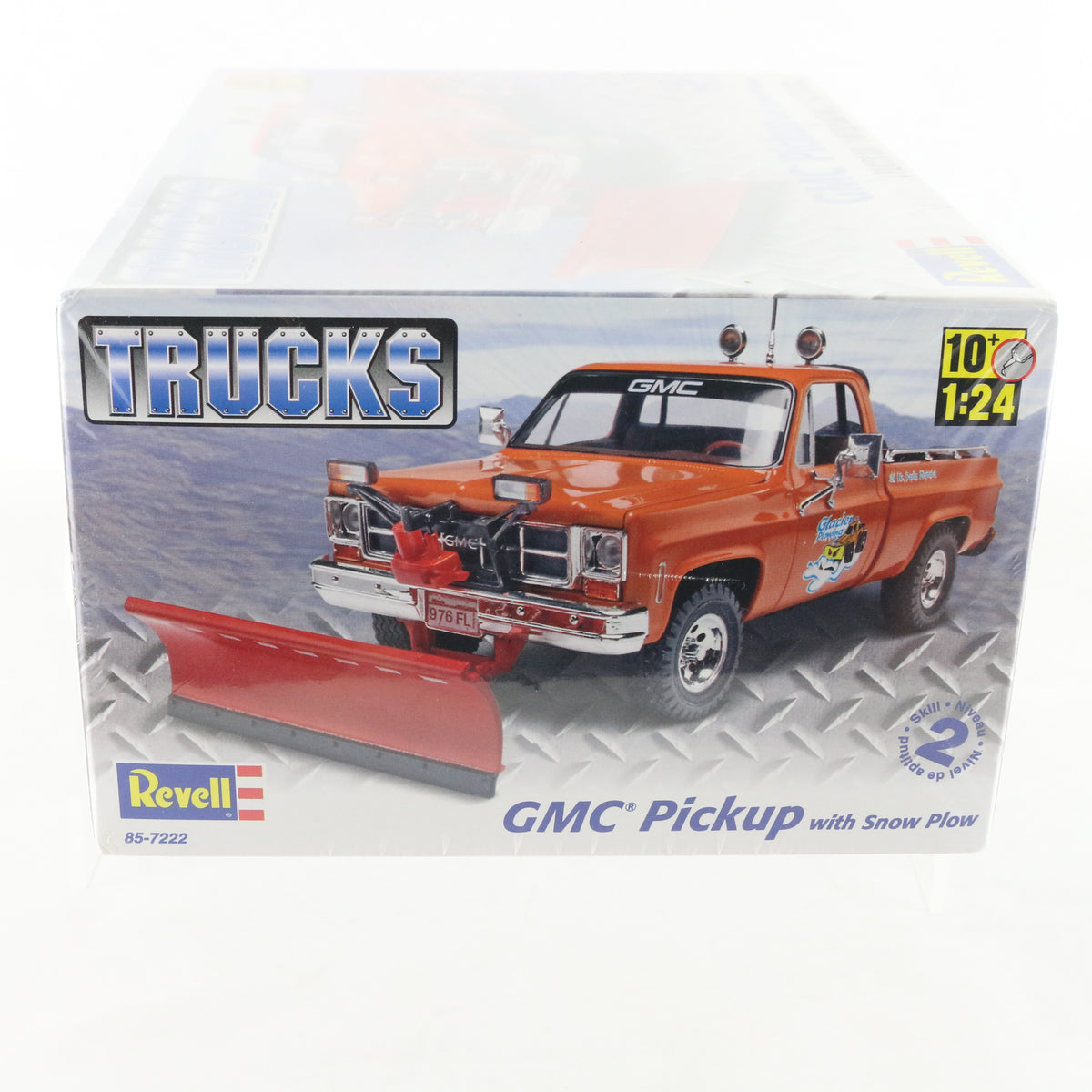 GMC Pickup Truck W/ Snow Plow Revell 1:24 Model Kit 85-7222