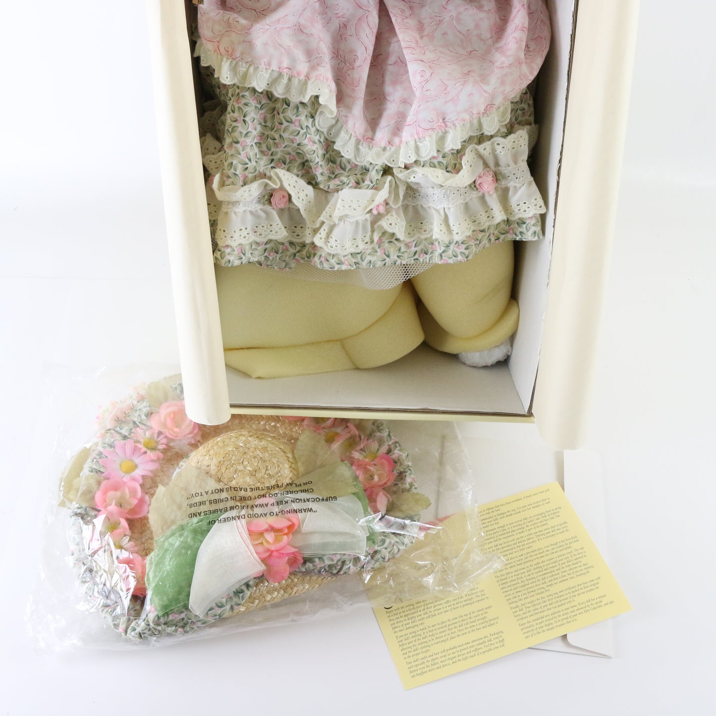 Kathleen? Elite Dolls Large 30" Porcelain Doll W/ Box & Accessories