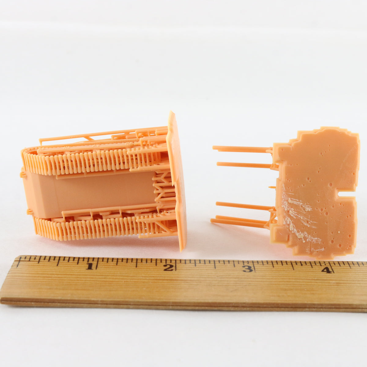 M50 Ontos USMC 105mm Recoilless Rifles 1:72 3D Printed Model Orange