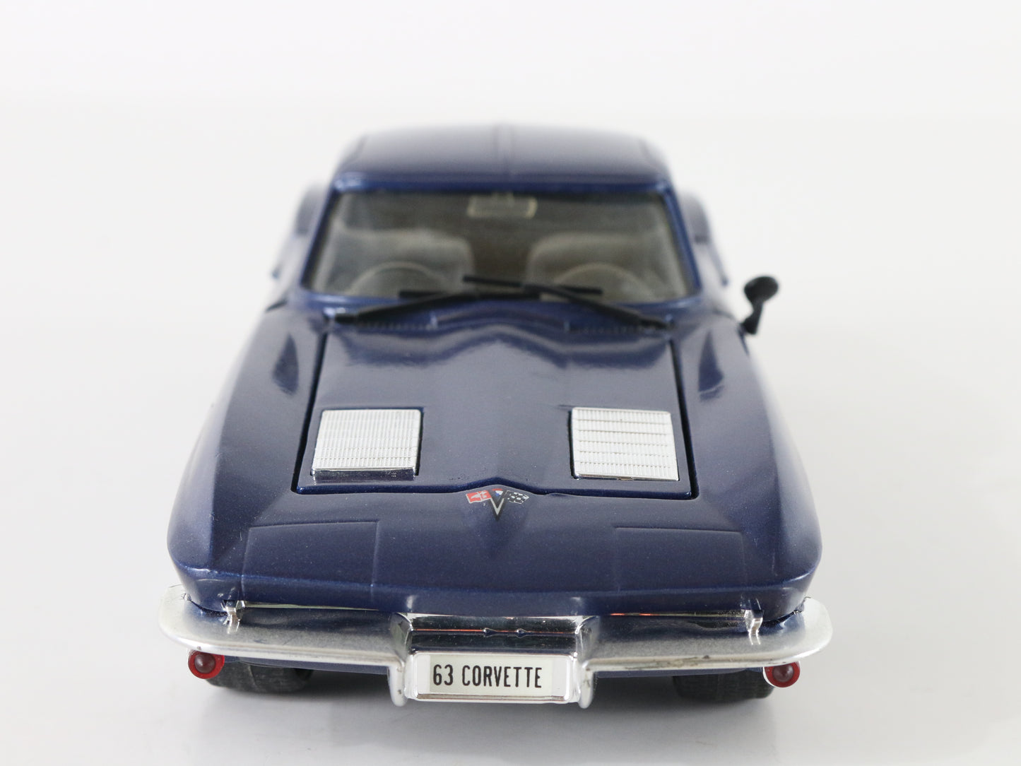 1963 '63 Chevy Corvette Stingray Blue Revell 1:24 Metal Model Car