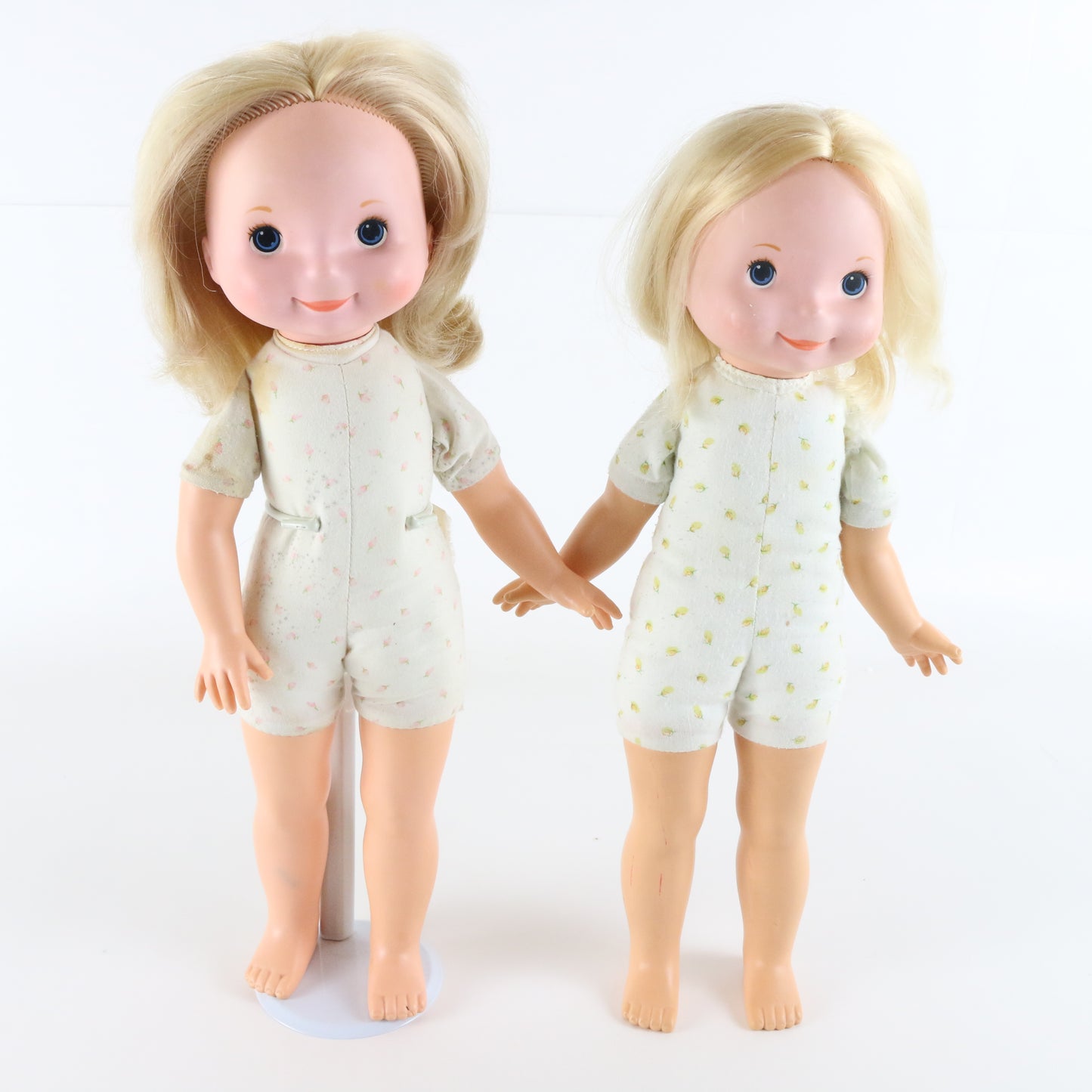 Lot Of 2 Vintage My Friend Mandy Fisher Price Large 15.5" Dolls