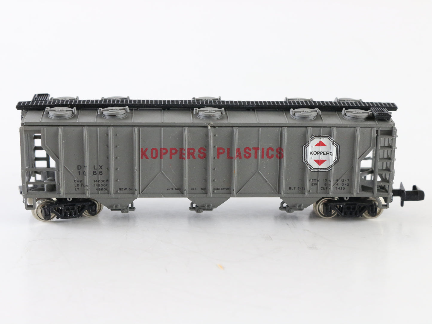 Bachmann N Koppers Plastics DYLX 1086 Hopper Car