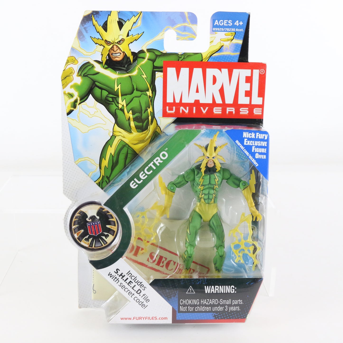 Marvel Universe 025 Electro 3.75" Action Figure Hasbro