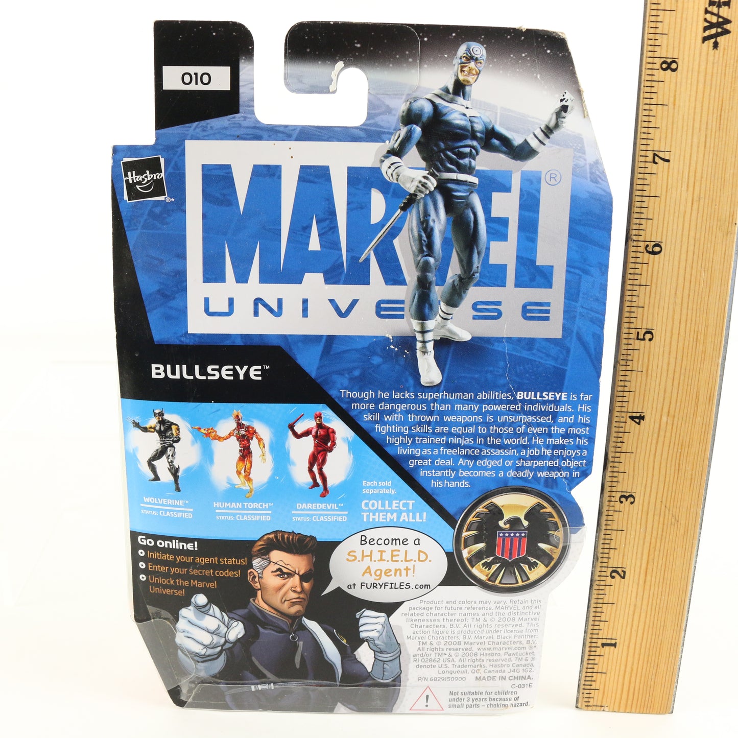 Hasbro Marvel Universe 010 Bullseye 3.75" Action Figure