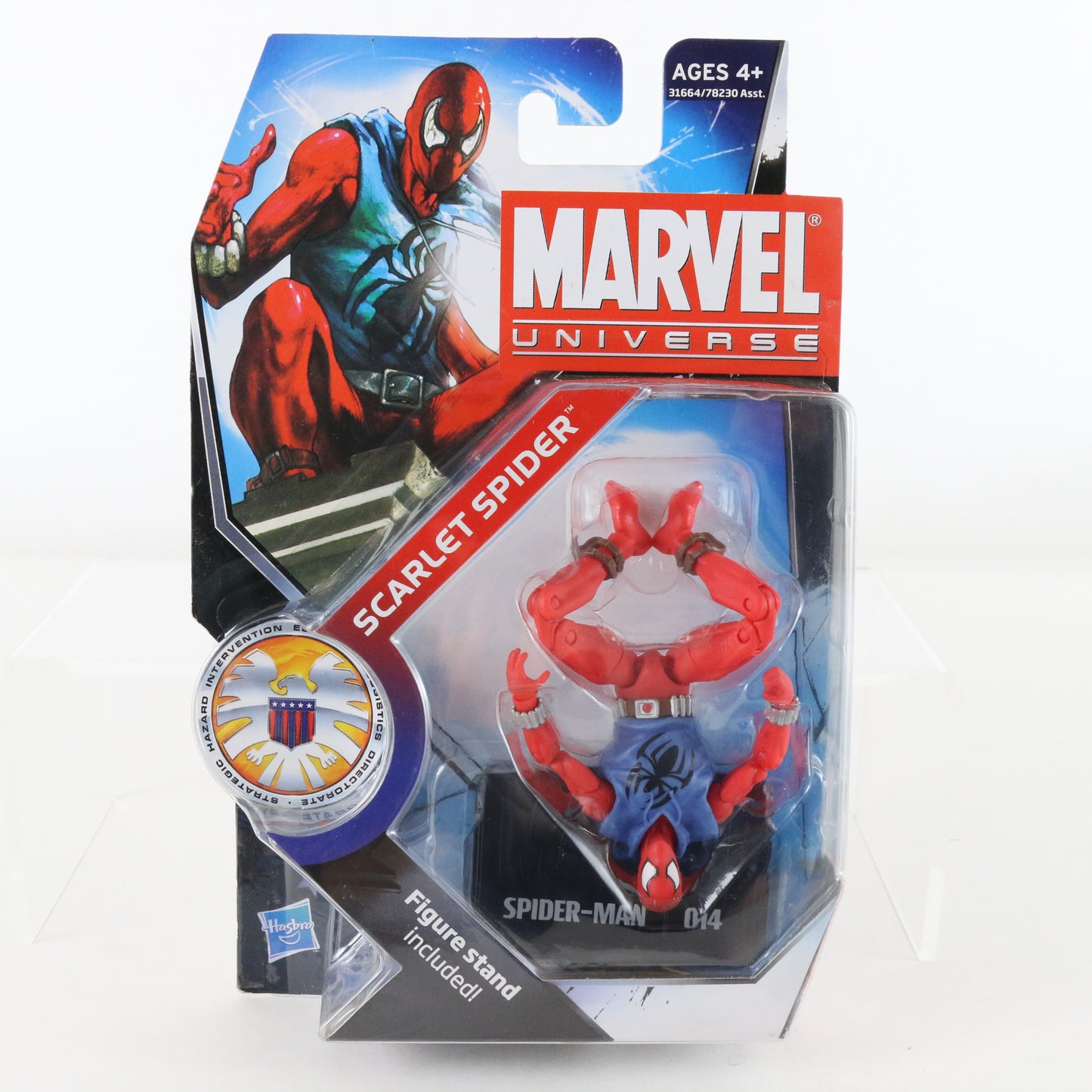 Marvel Universe Series 3 014 Scarlet Spider 3.75" Action Figure Hasbro