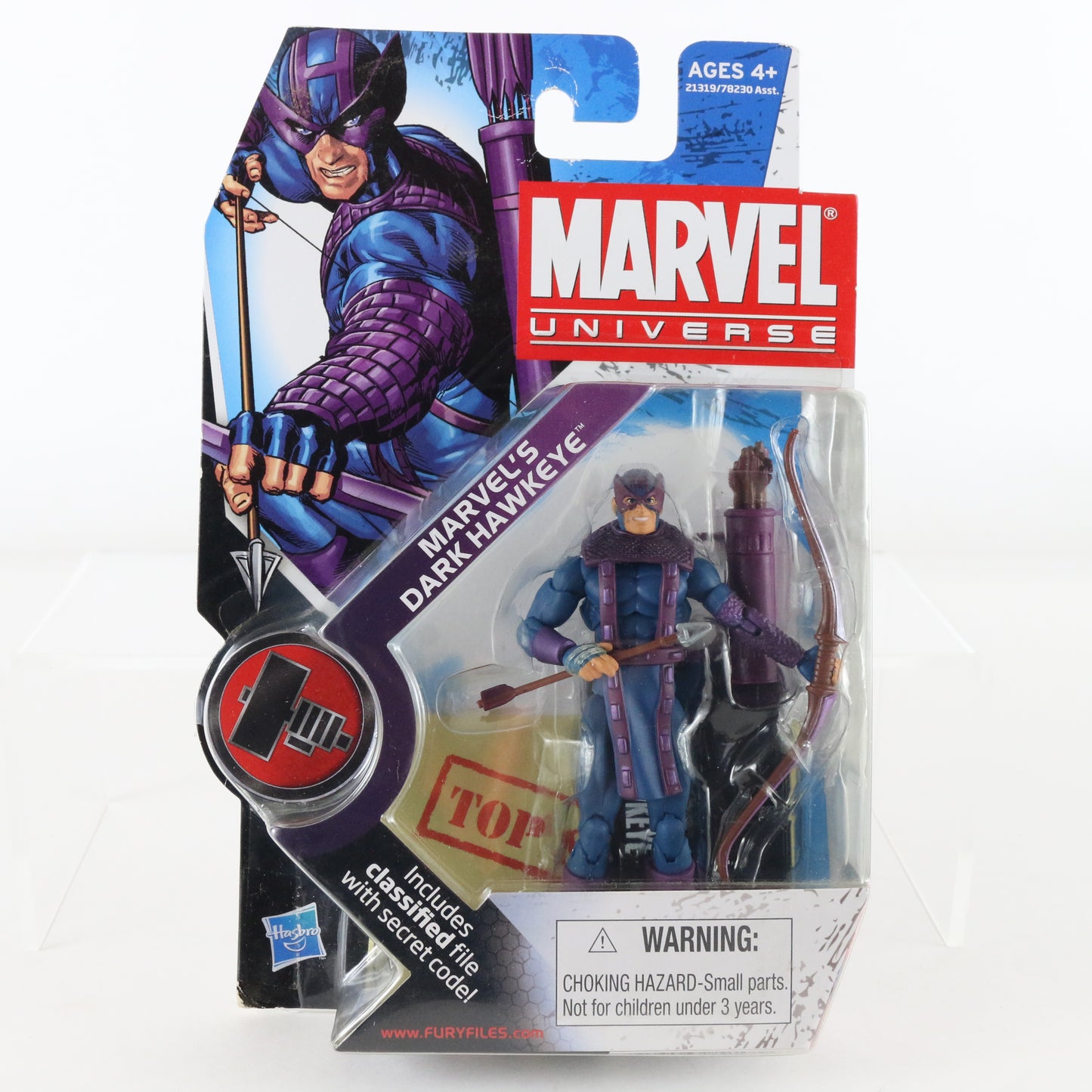 Marvel Universe Series 2 031 Dark Hawkeye 3.75" Action Figure Hasbro