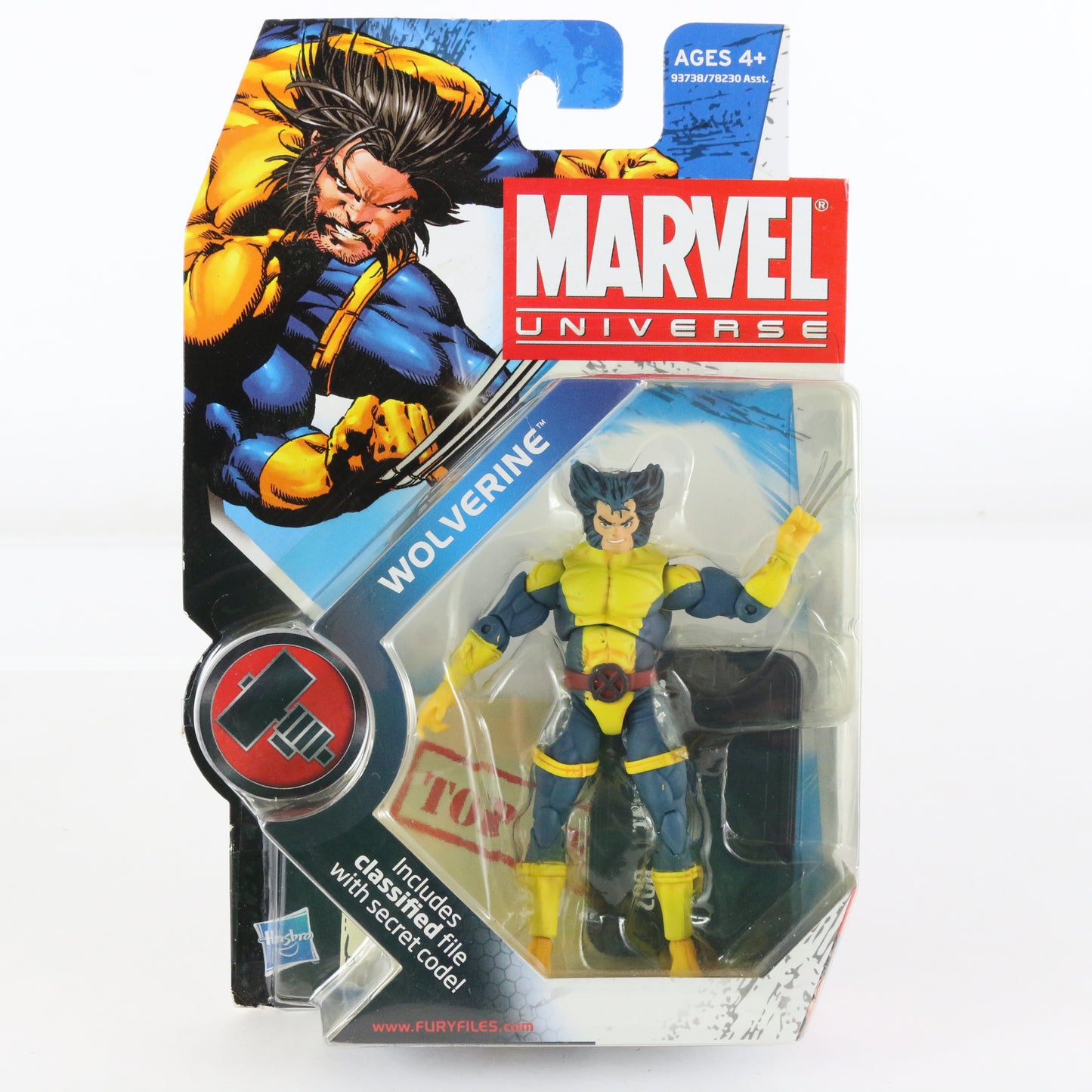 Marvel Universe Series 2 002 Wolverine Xmen 3.75" Action Figure Hasbro