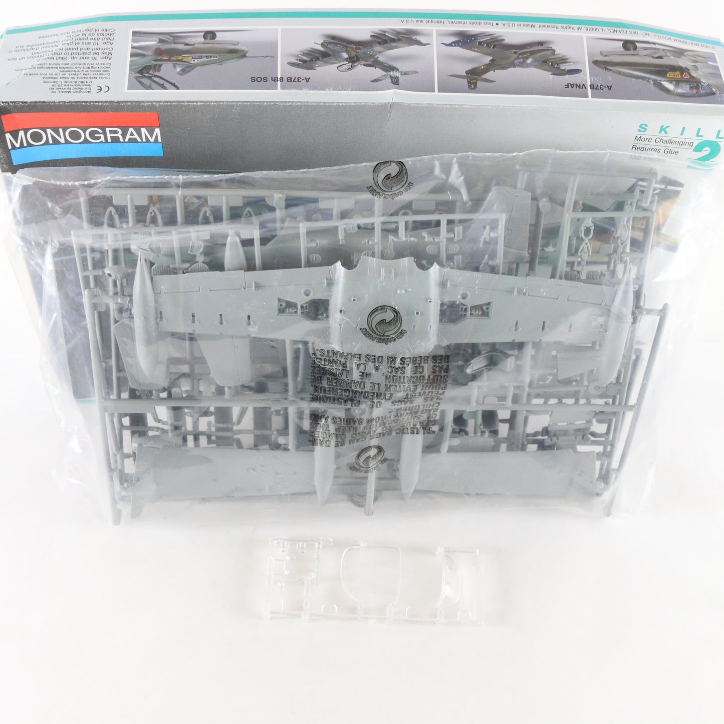 A-37 Dragonfly Cessna Attack Plane Monogram 1:48 Model Aircraft Kit 5486