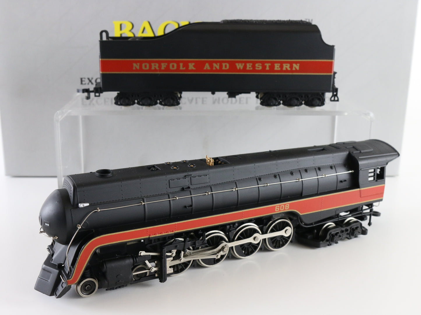 Bachmann HO Norfolk Western 608 Class J 4-8-4 Steam Locomotive