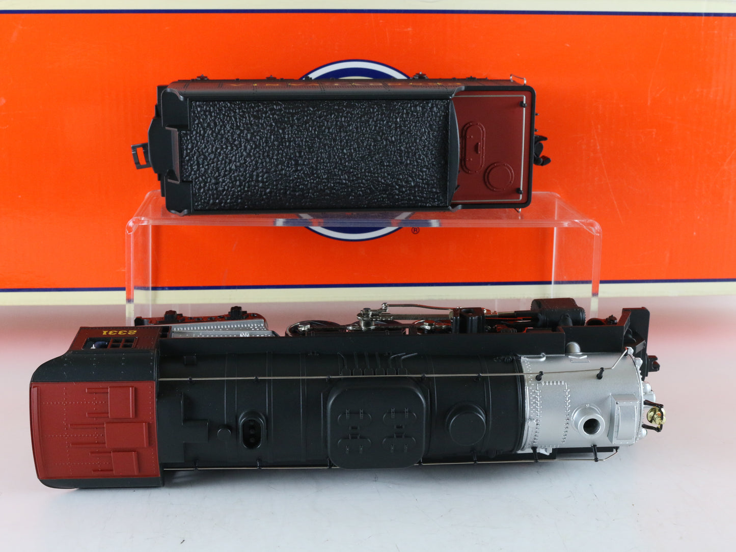 Lionel O 6-18765 Pennsylvania PRR 2331 Berkshire Jr Steam Loco & Tender