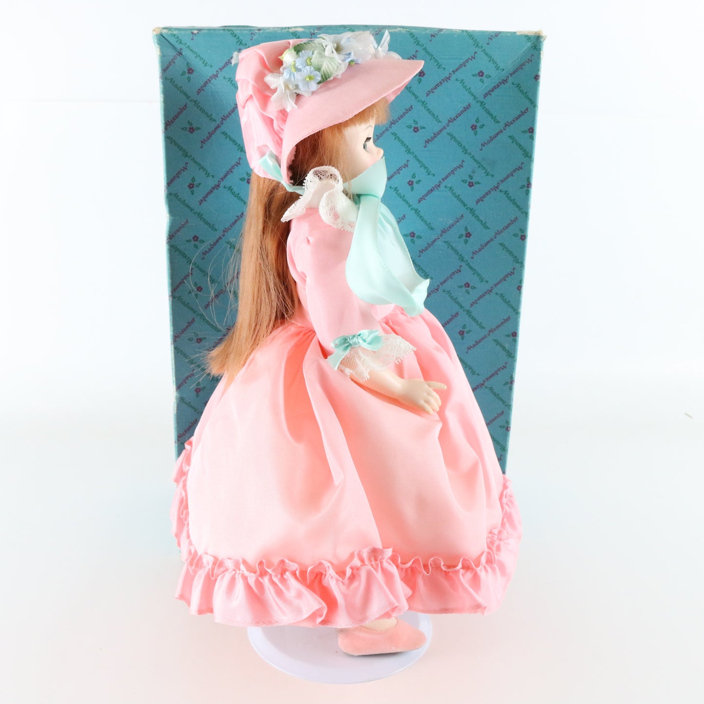 Lucinda Madame Alexander Red Hair Pink Dress Girl Doll 13.5" 1535