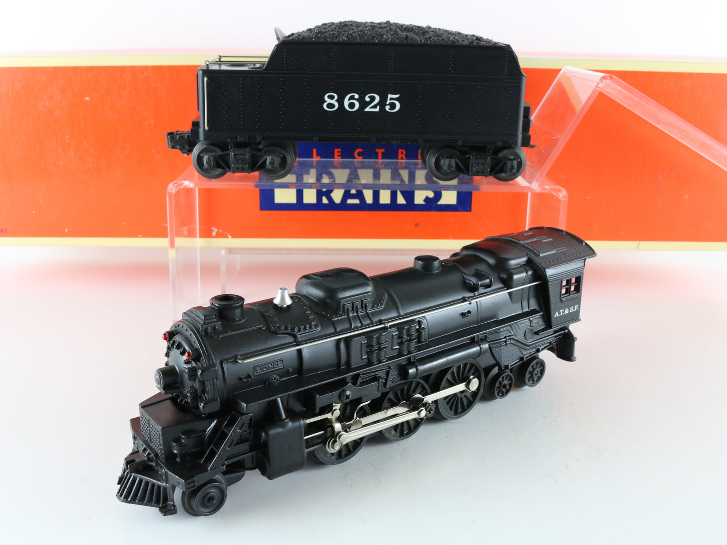 Lionel O 6-18635 Santa Fe ATSF 2-6-4 Steam Locomotive & Tender