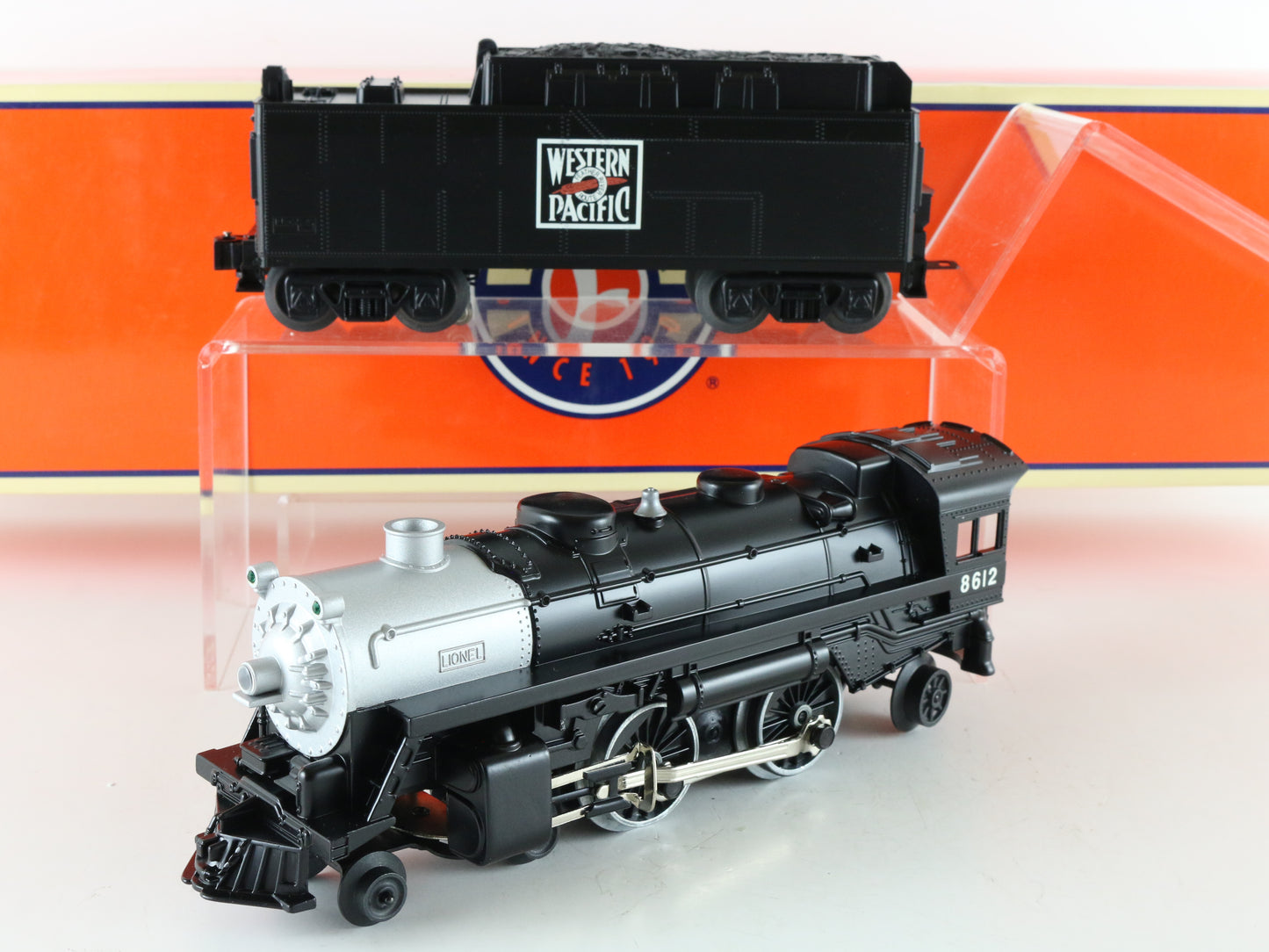 Lionel O 6-28612 Western Pacific WP 4-4-2 Steam Locomotive & Tender