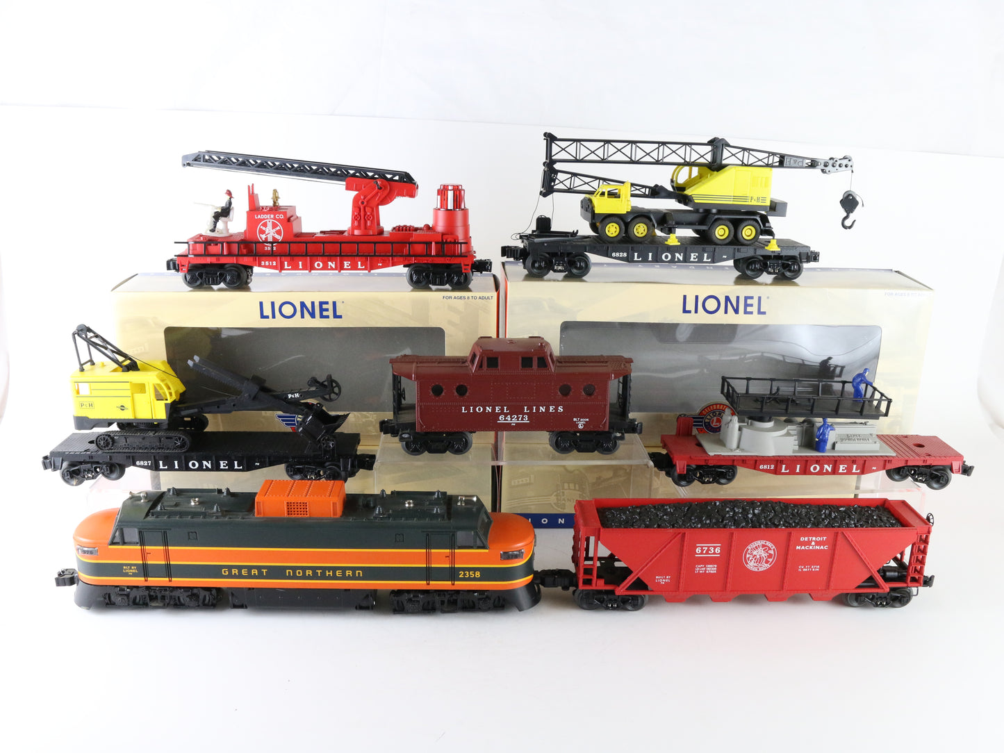 Lionel O Great Northern 2551w Diesel Freight Set 6-31753