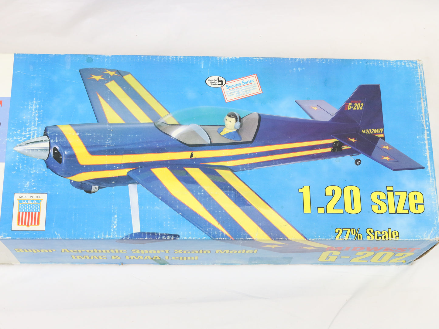 Midwest Products G-202 1:20 27% Scale 72" Wingspan Wood RC Kit
