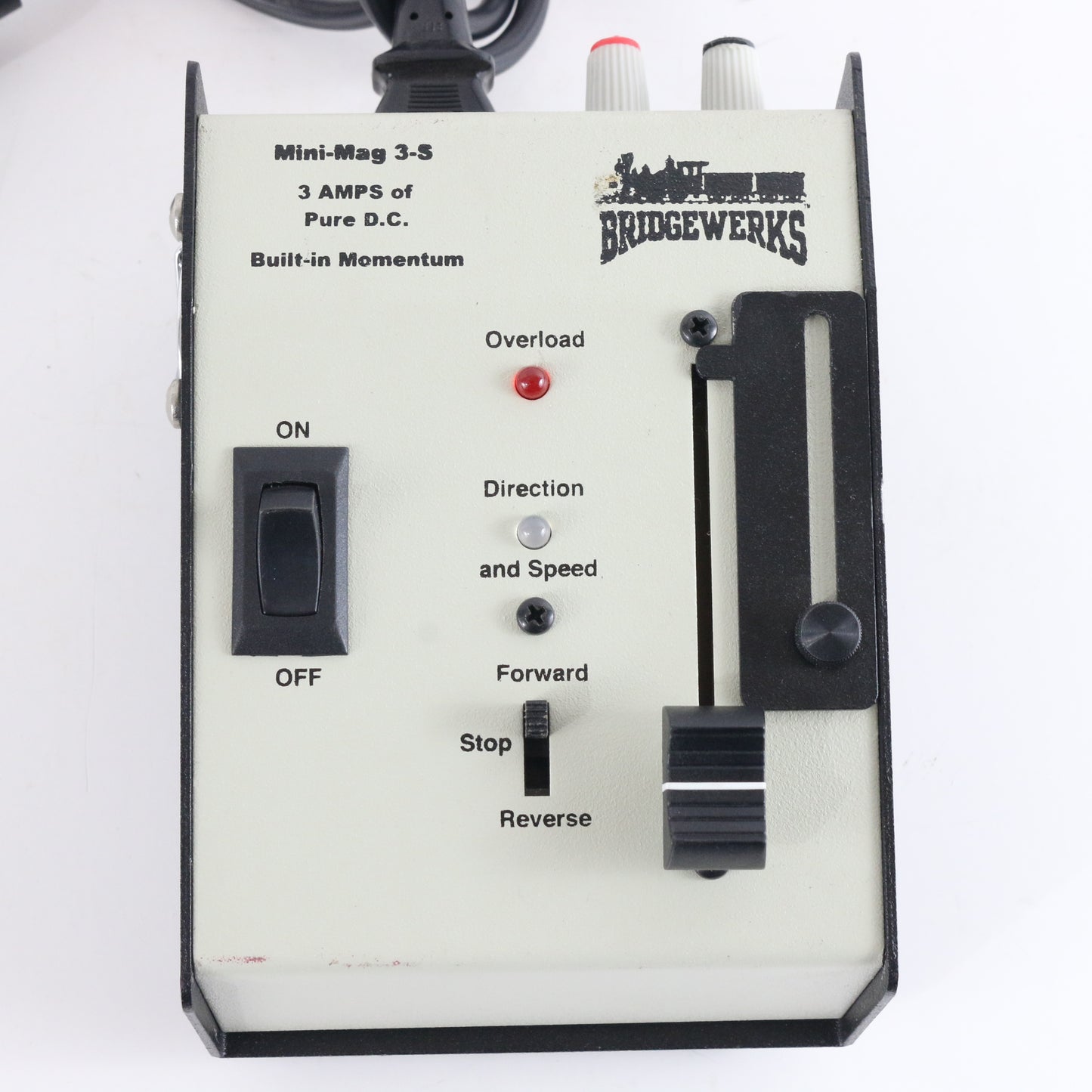 Mini Mag Magnum 3-S Amp DC Train Transformer Bridgewerks Power Pack reliable power supply for model railroads
