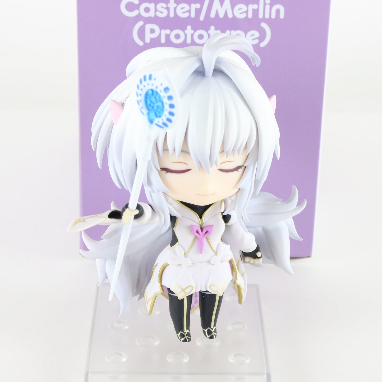 Nendoroid 1719 Caster Merlin Prototype Fate Arcade Figure Good Smile W/ Box