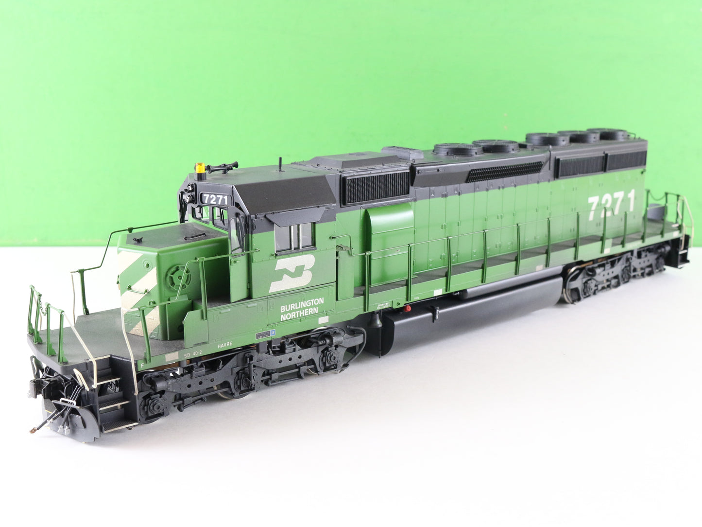 Overland Models O BN 7271 SD40-2 Weathered Brass Diesel Loco OMI-0502