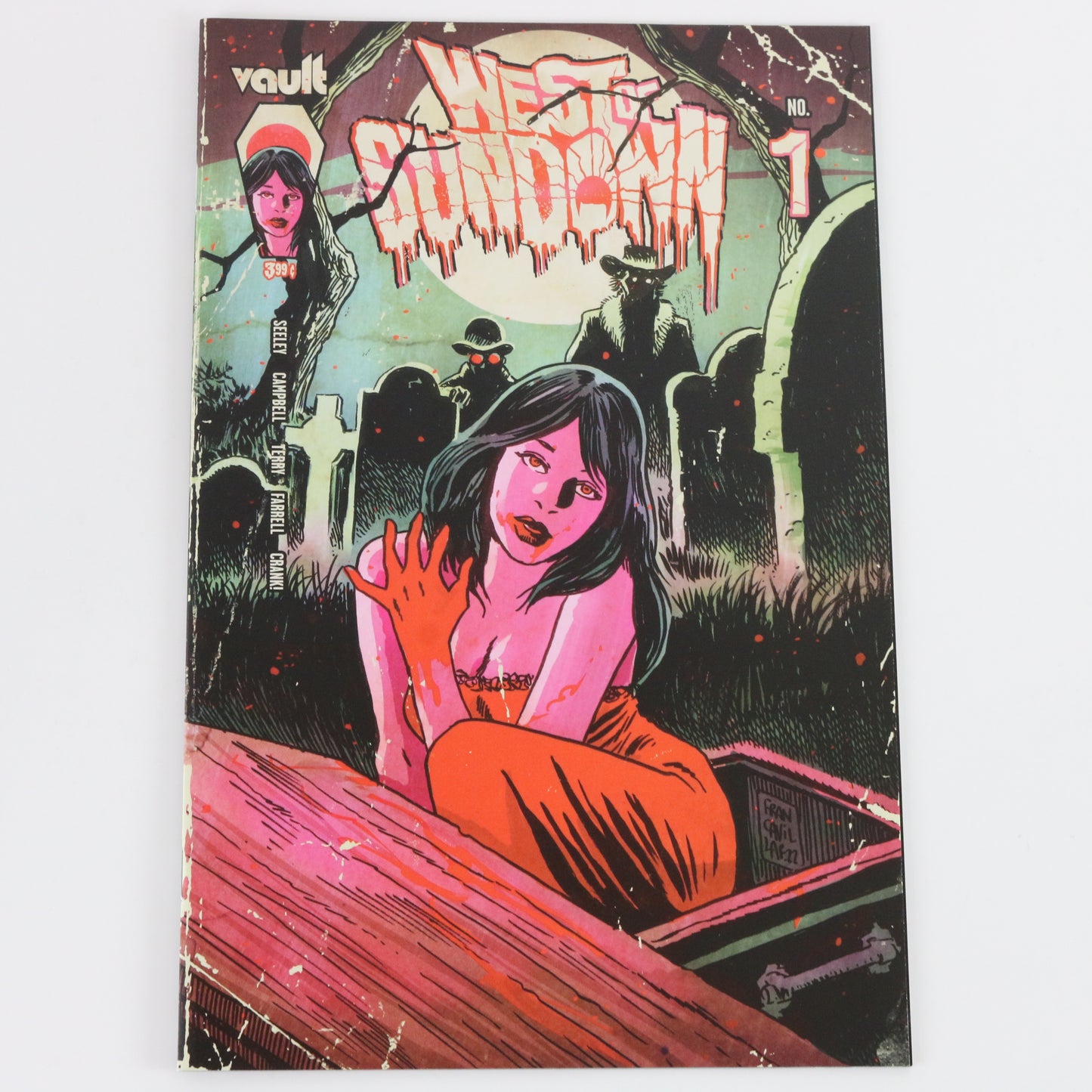 West Of Sundown Issue #1 Vault 1st Print 8 Francavilla 1:75 Variant NM Comic