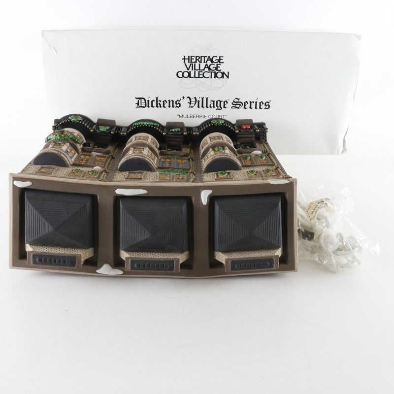 Dept 56 Dickens Village Mulberrie Court Heritage Christmas Building 58345