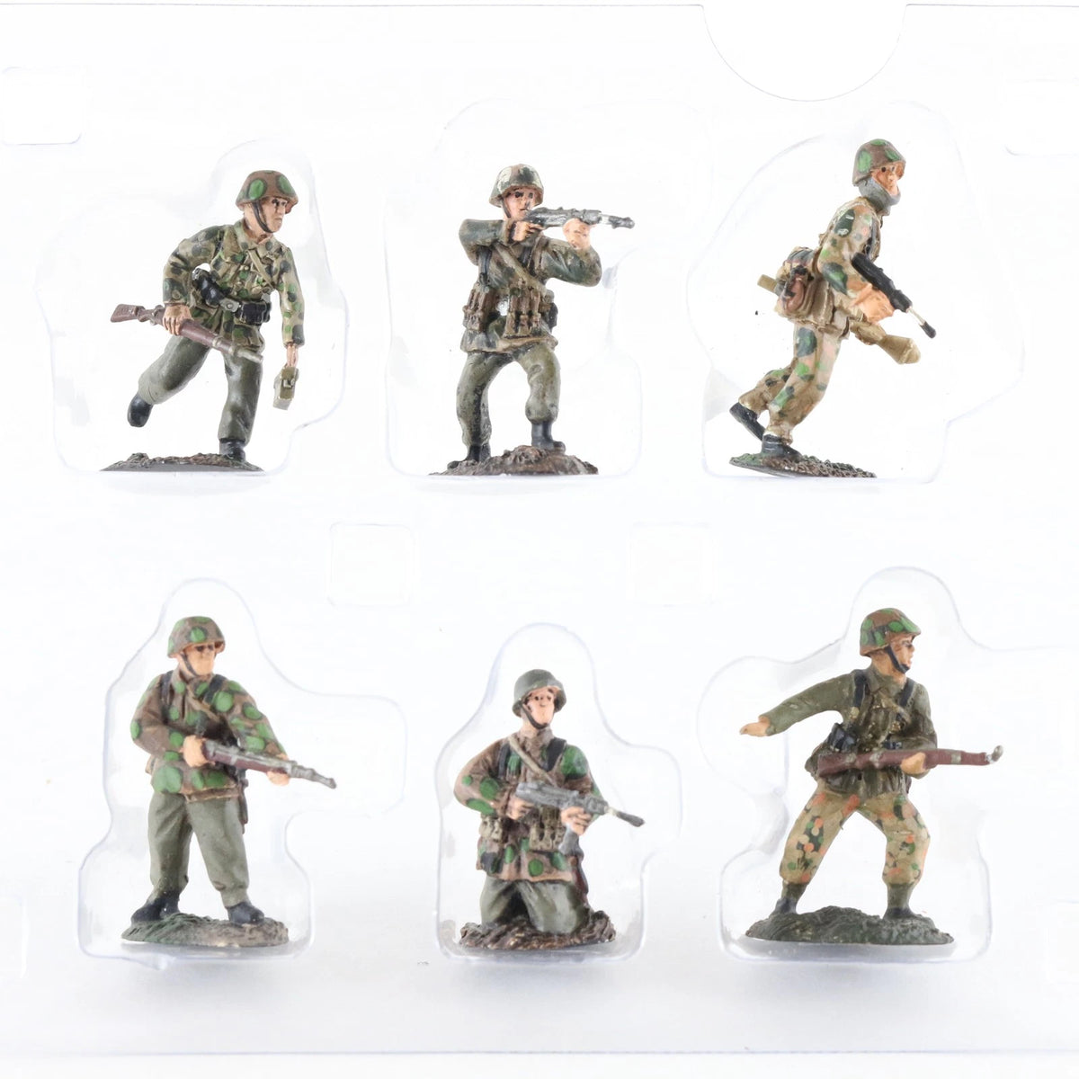 WW2 German Waffen SS Infantry Soldiers Forward March Corgi 1:50 US59015 Metal