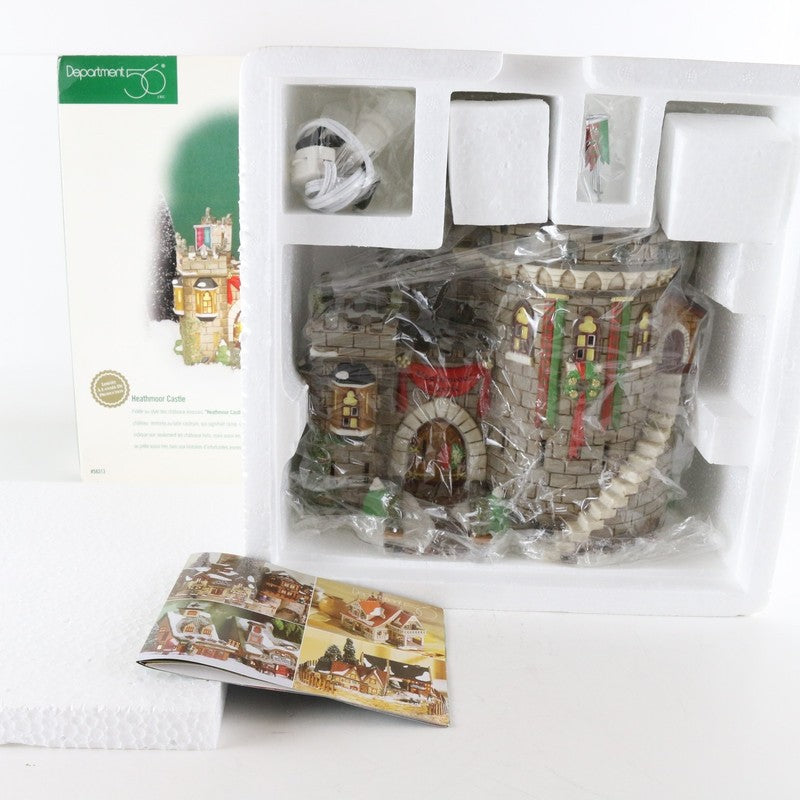 Dept 56 Dickens Village Heathmoor Castle Christmas Building 58313