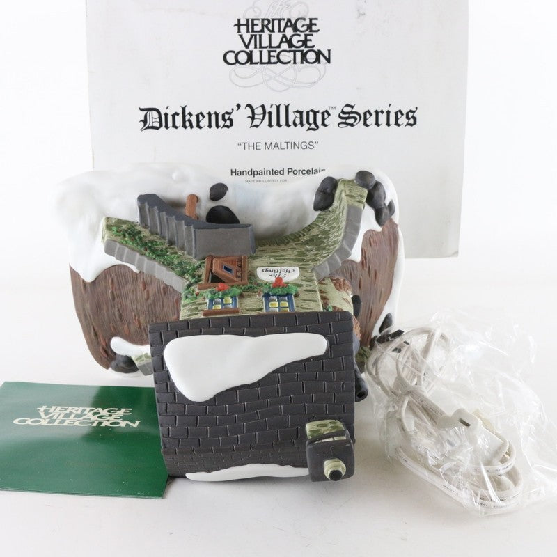 Dept 56 Dickens Heritage Village Maltings Porcelain Christmas Building 5833-5
