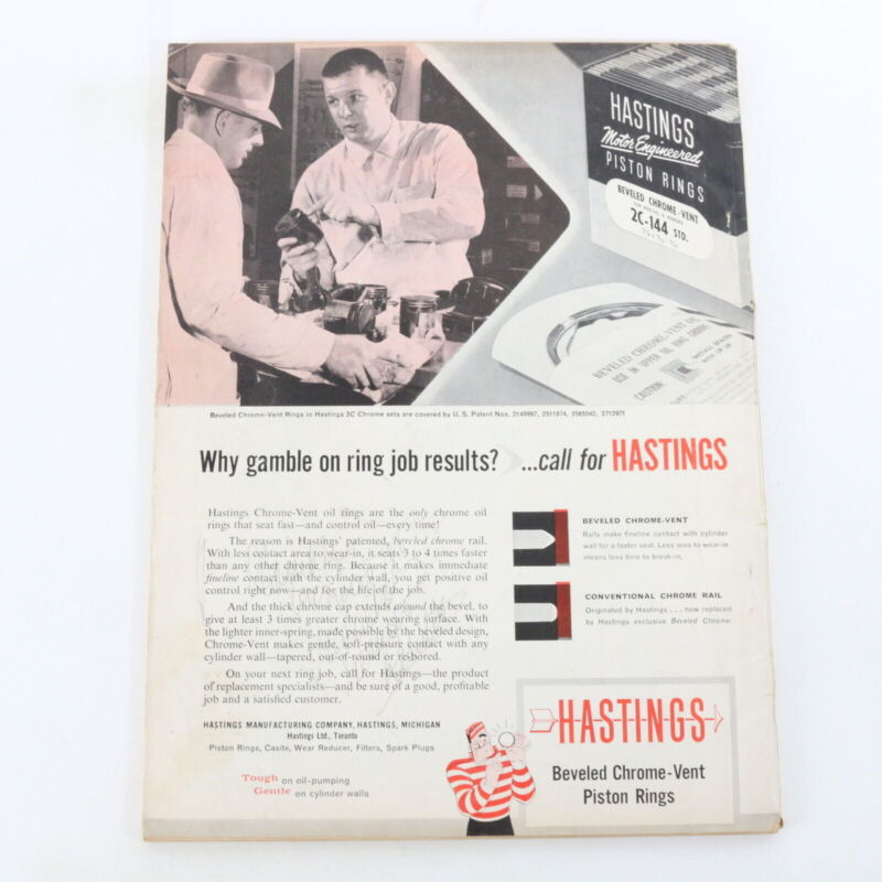 Motors Handbook 35th Edition Thompson Service Sales Motor 1958 USA
