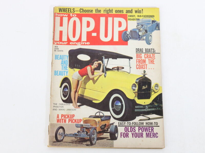 Lot Of 3 Hop UP: June & Sep 1963 Vintage Car Magazines HOT RODDING