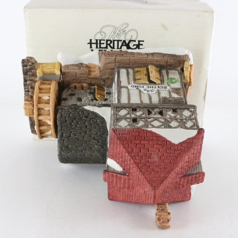 Dept 56 Dickens Heritage Village Blythe Pond Mill House Christmas 6508-0