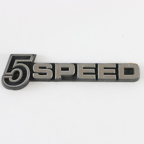 Isuzu Gemini PF50 PF60 50 60 Manual 5 Speed Plastic Emblem Badge 3.5"