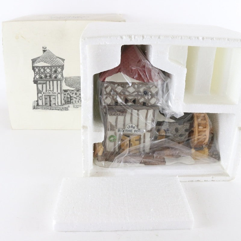 Dept 56 Dickens Heritage Village Blythe Pond Mill House Christmas 6508-0