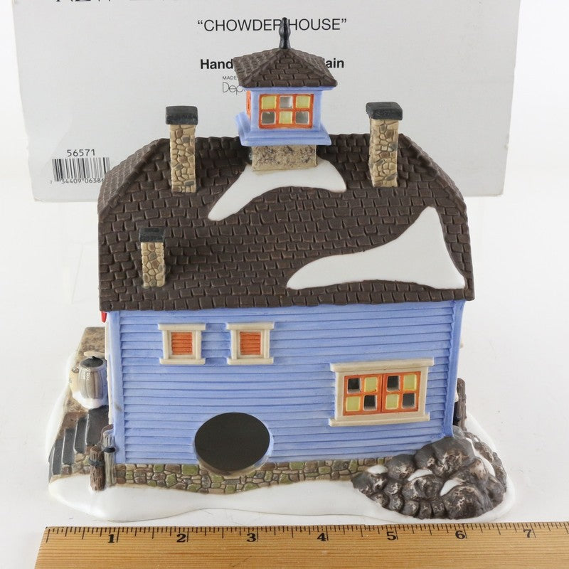 Dept 56 New England Heritage Village Chowder House Christmas 56571