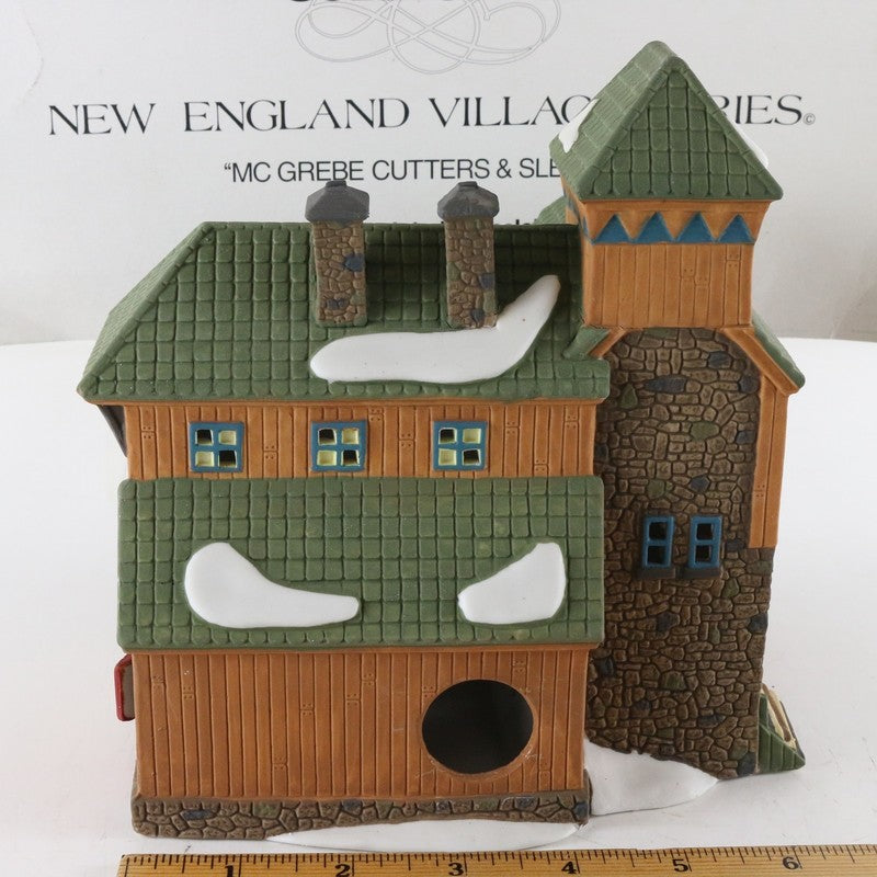 Dept 56 New England Heritage Village Mc Grebe Cutters & Sleighs Christmas 5640-5