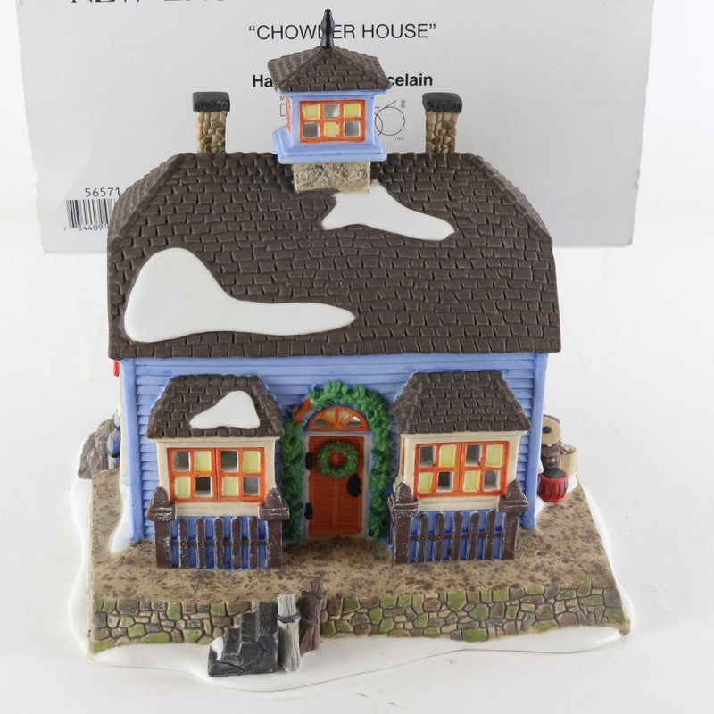 Dept 56 New England Heritage Village Chowder House Christmas 56571