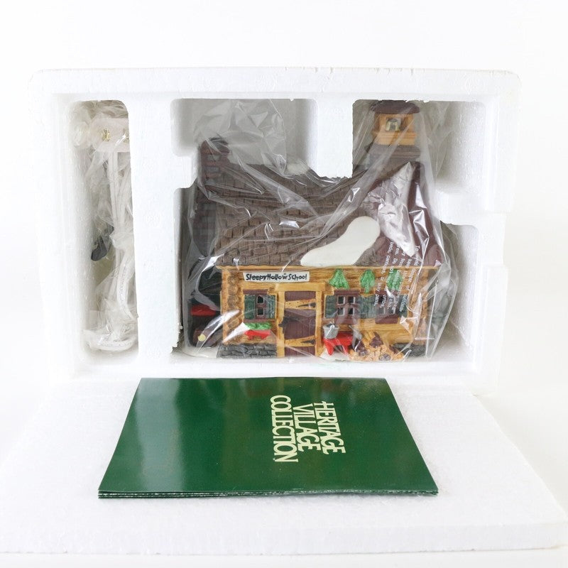 Dept 56 New England Heritage Village Sleepy Hollow School Christmas Xmas 5954-4