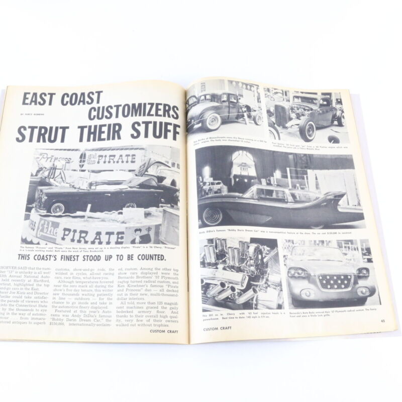 Custom Craft Making Tail Light Housing July 1963 Number 24