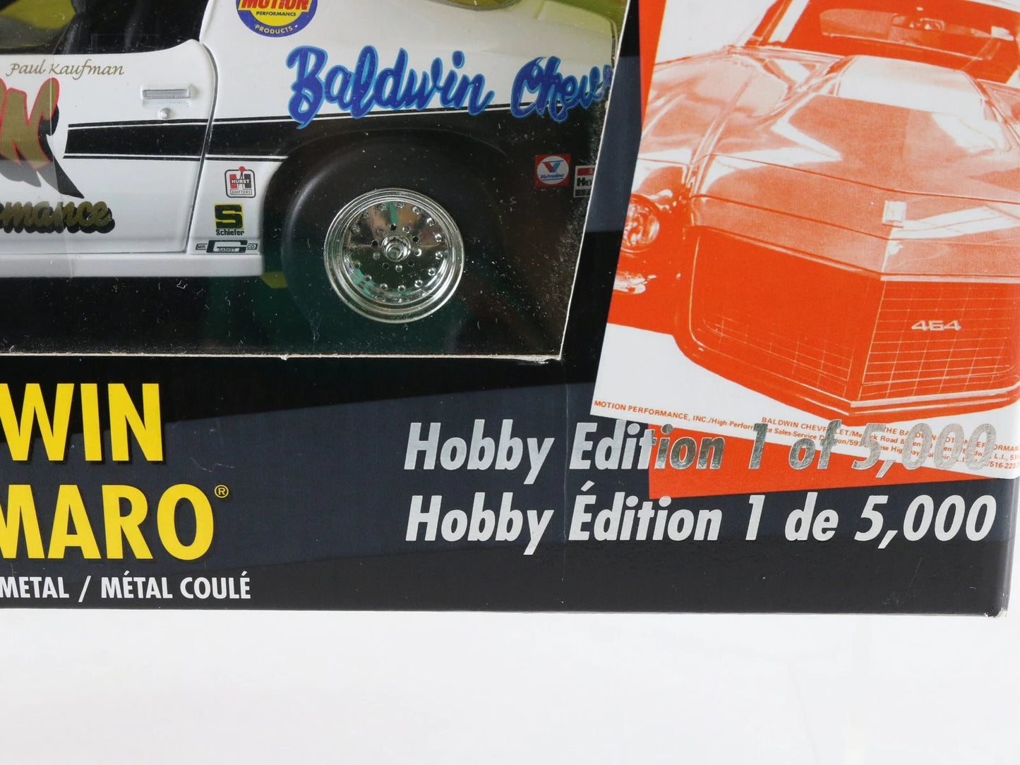 ERTL American Muscle 1:18 1970 Camaro Baldwin Motion Ferrara 1 Of 5000 36675