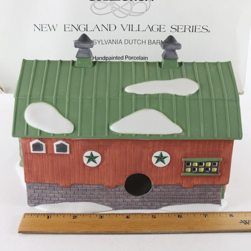 Dept 56 New England Village Pennsylvania Dutch Barn Heritage Christmas 5648-0