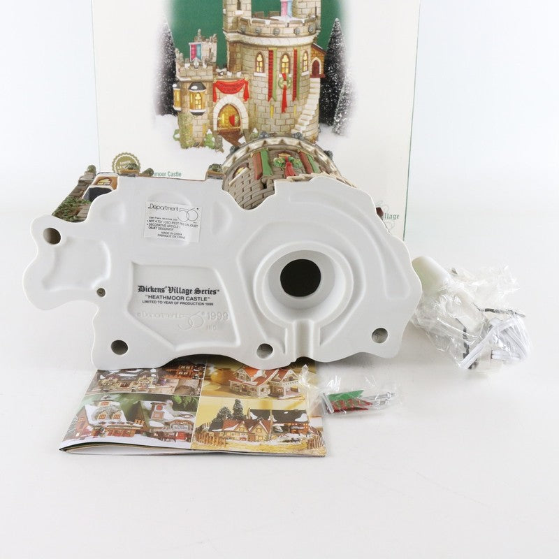 Dept 56 Dickens Village Heathmoor Castle Christmas Building 58313