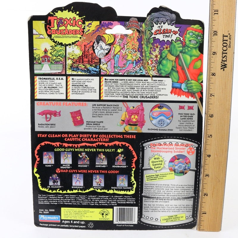 Toxic Crusaders Radiation Ranger Vintage 1991 Playmates Unopened 2009