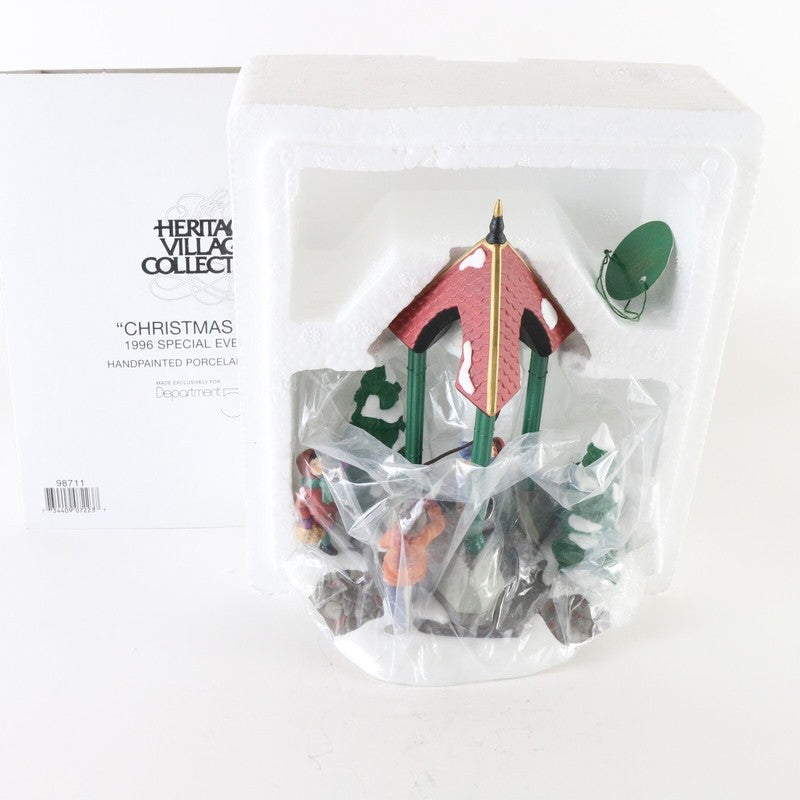 Dept 56 Heritage Village Christmas Bells 1996 Special Event Accessory 98711