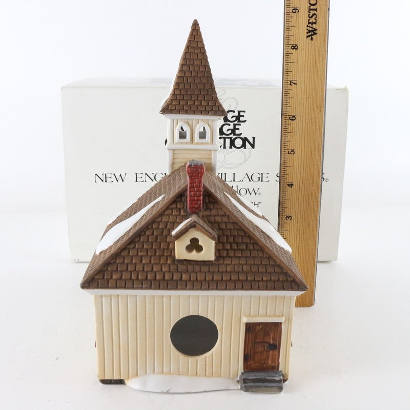 Department 56 New England Village Sleepy Hollow Church XMAS Building 5955-2